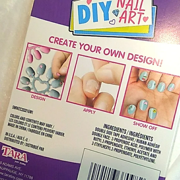 Girls Nail Art Kit New In Box - Picture 2 of 3